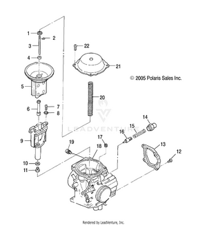 Engine, Carburetor, Upper - A07ca32aa (4999202939920293c06) Schematic