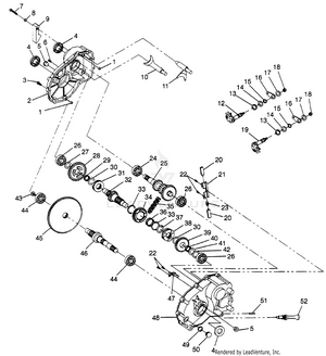 Gearcase Xplorer 400l W97cc38c (4939753975c009) Schematic