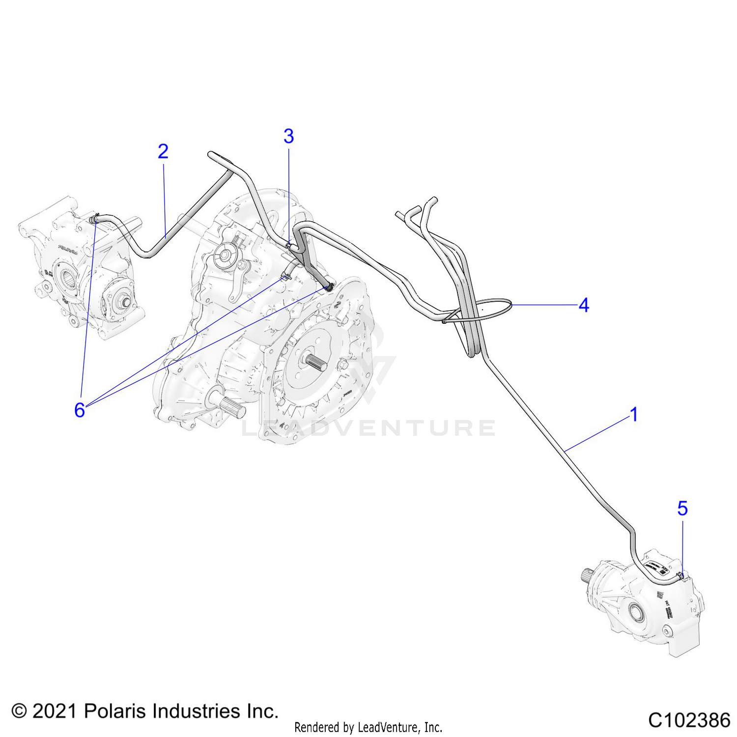 DRIVE TRAIN, DRIVE SYSTEM VENTING - A26SLZ95AF (C102386)