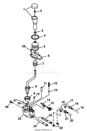 Gear Selector Xpress 300 W98ca28c (4945364536c006) Schematic
