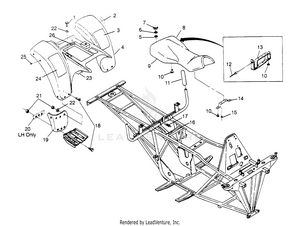 Rear Cab Assembly 6x6 300 W948730 (4926792679a006) Schematic