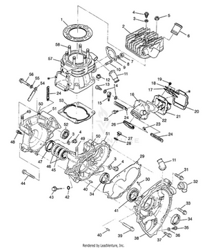 Crankcase And Cylinder Scrambler W967840 (4935823582c013) Schematic