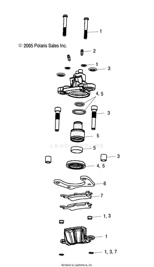 Caliper, Rear - A06mh68aa/ad/af (4999200139920013b05) Schematic