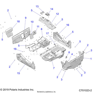 Body, Floor And Rocker Panels - Z20pal92ag/ap/bg/bp/lg/g92ag/ap/lg (c701023-2) Schematic