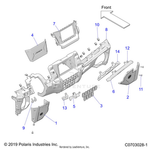 Body, Dash Lower - Z21r4e92ag/as/bg/bs (c0703028-1) Schematic