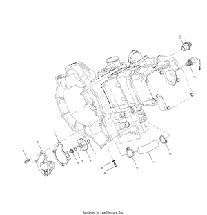Water Pump - A00ch46ca (4954785478d013) Schematic