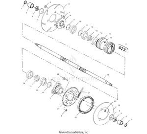 Rear Housing - A02ba38ca (4969936993b13) Schematic