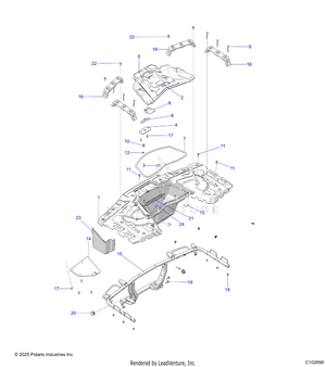 Body, Rear Rack - A25sxe85a9/am/ap (c102698) Schematic