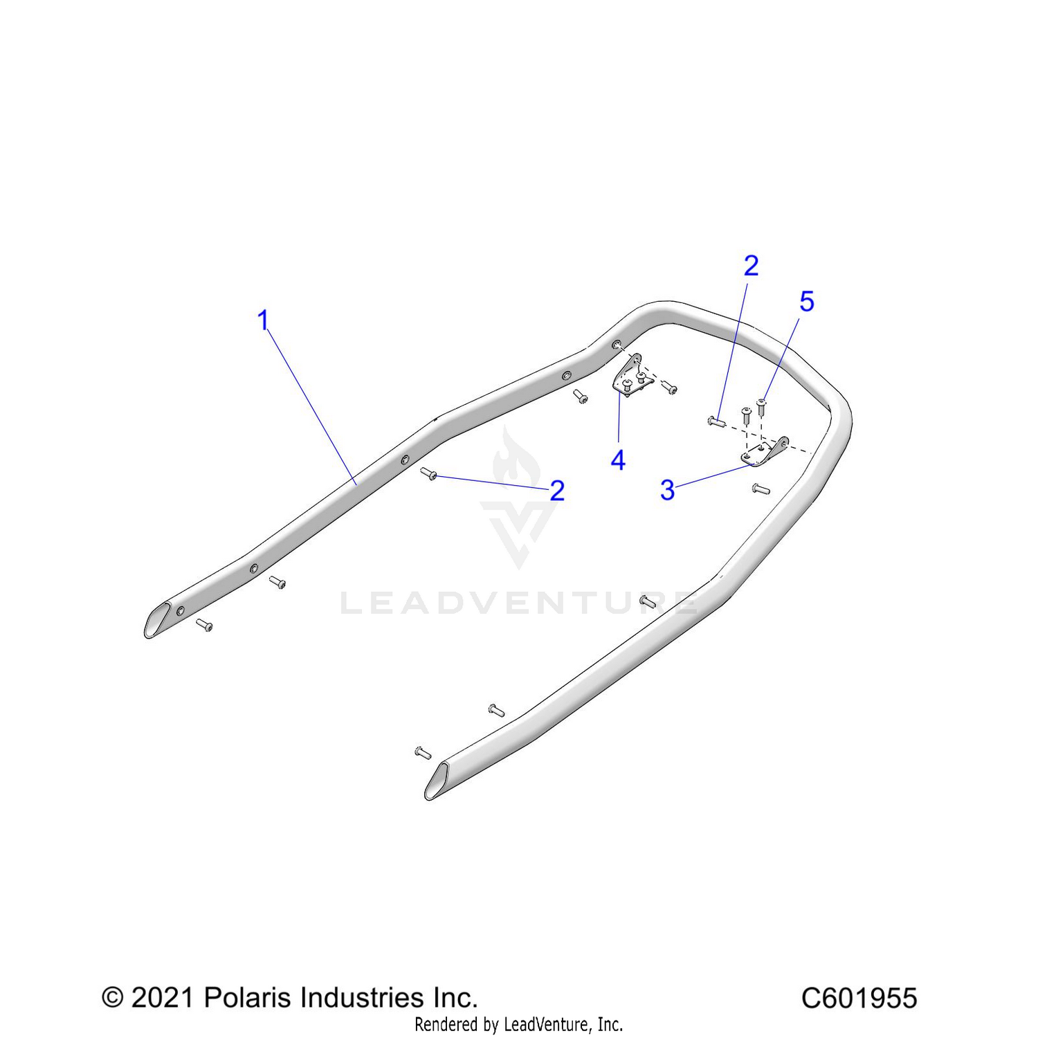 BODY, BUMPER, REAR - S26TFG8MS (C601955)
