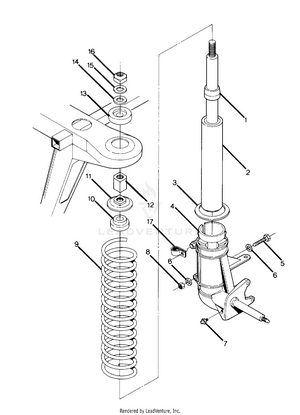 Strut Assembly (4916341634008a) Schematic