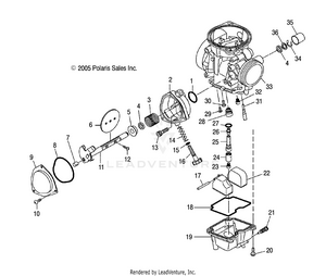 Carburetor, Lower - A06gj50aa/ab/ac (4999201849920184c07) Schematic
