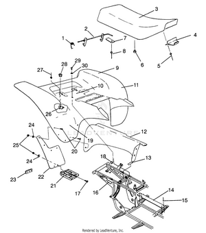 Rear Cab Scrambler W967840 (4935823582a006) Schematic