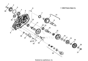 Drive Shaft - A05ka09ca/cb (4995259525a13) Schematic