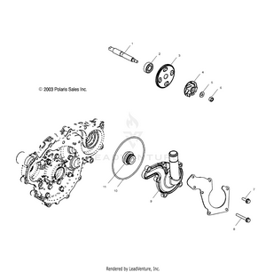 Water Pump - A03ch68aa/ac/af/ah/al (4986128612d11) Schematic