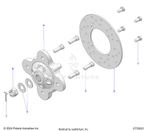 Suspension, Rear Hub - R16rva57a1/b1/e57a9/b9 (c733221) Schematic