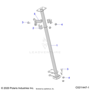 Steering Post - A21seg57a1/a3/a5 (c0211447-1) Schematic