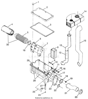 Air Box  Sportsman 500 W97ch50a (4939993999b002) Schematic