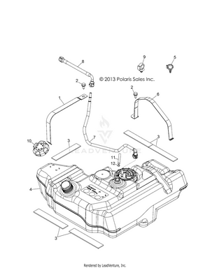 Body, Fuel Tank - Z14vh76ac/ad/eai/eak/eaj/eal/eaw (49rgrfuel14rzr800) Schematic