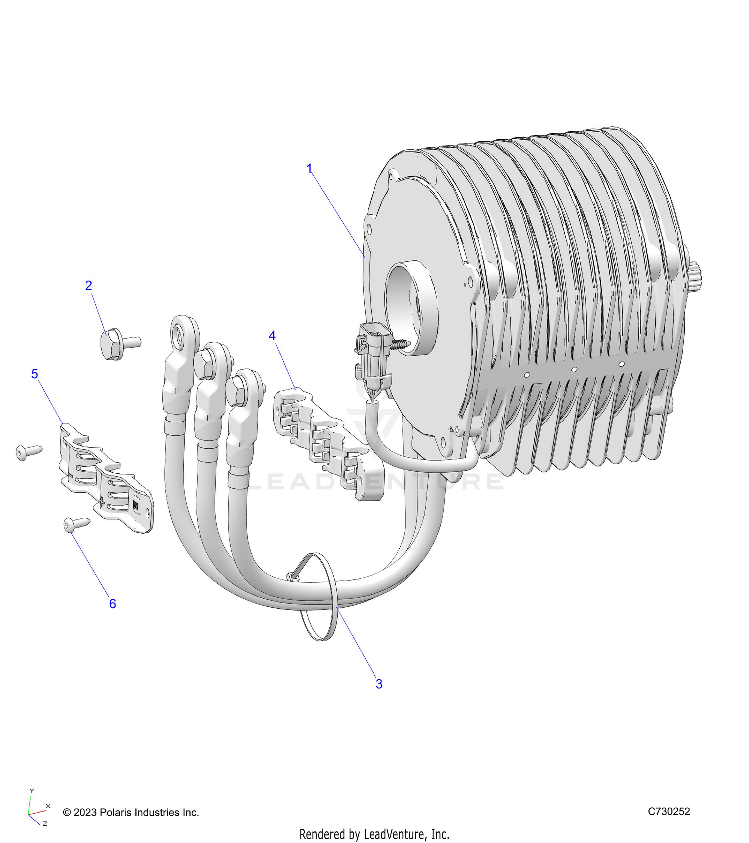 ELECTRICAL, MOTOR-EV - R24E3GC4BD/B9 (C730252)