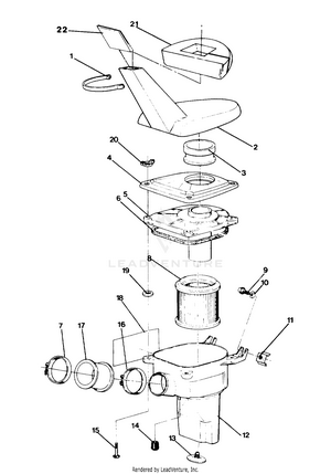 Air Box Assembly  2x4 (4919781978019a) Schematic