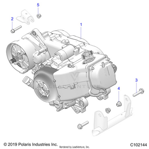 Engine, Engine And Transmssion Mounting - A21hbb07a3/a7/b3/b7 (c102144) Schematic