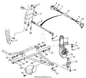 A-arm/strut Mounting - A99bg38ca (4949664966b008) Schematic