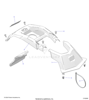 Body, Front Cover - A25shy57al/an (c102608) Schematic