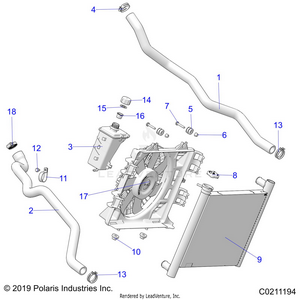 Engine, Cooling System - A22sva85a3 (c0211194) Schematic