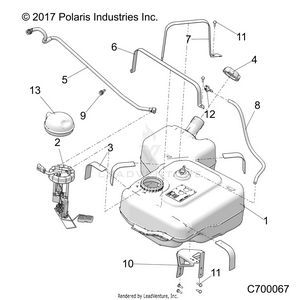 Body, Fuel Tank - R19rse99n1 (c700067) Schematic