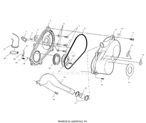 Clutch Cover - W97ch50a (4939993999c010) Schematic