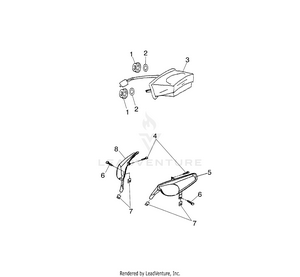 Headlight/brakelight - A03ka09ca/cb (4983138313c01) Schematic