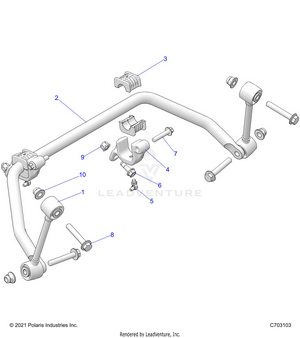 Suspension, Front Stabilizer Bar - Z25nmf99a4/a5/b4/b5 (c703103) Schematic