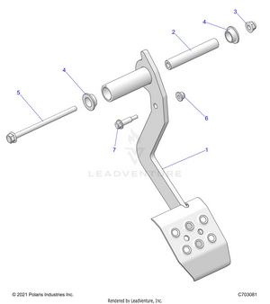 Brakes, Pedal - Z25nmf99a4/a5/b4/b5 (c703081) Schematic