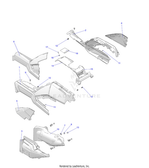 Body, Side Panels And Covers - A25sxe85a9/am/ap (c102701) Schematic