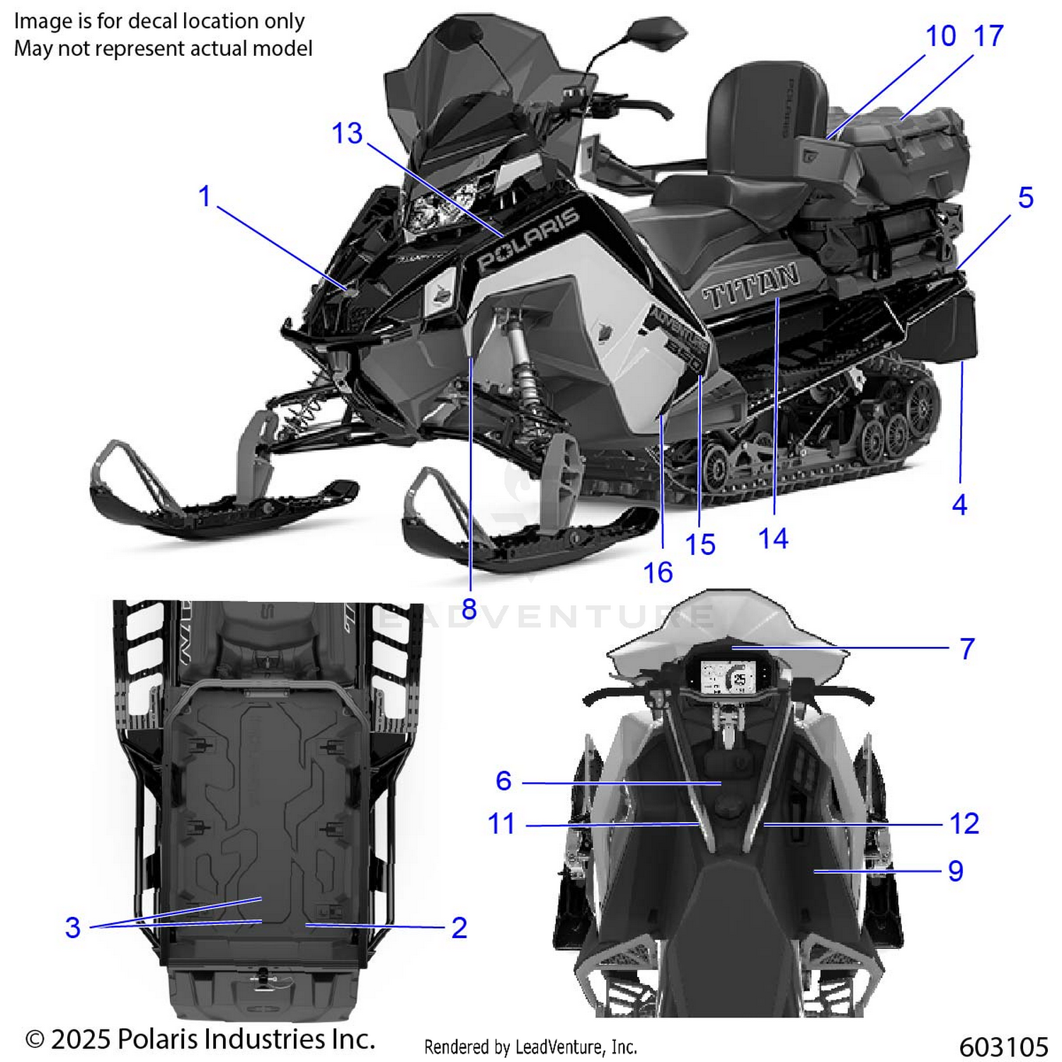 BODY, DECAL, ADVENTURE - S26AJN8RSL/RSM (603105)