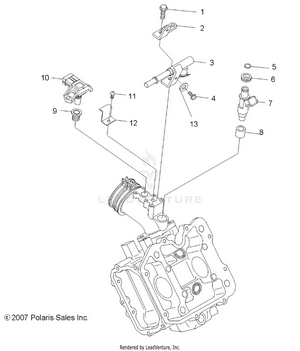 Engine, Fuel Injection - R11rh50ag/ah/ar (49rgrfuelinject08500efi) Schematic