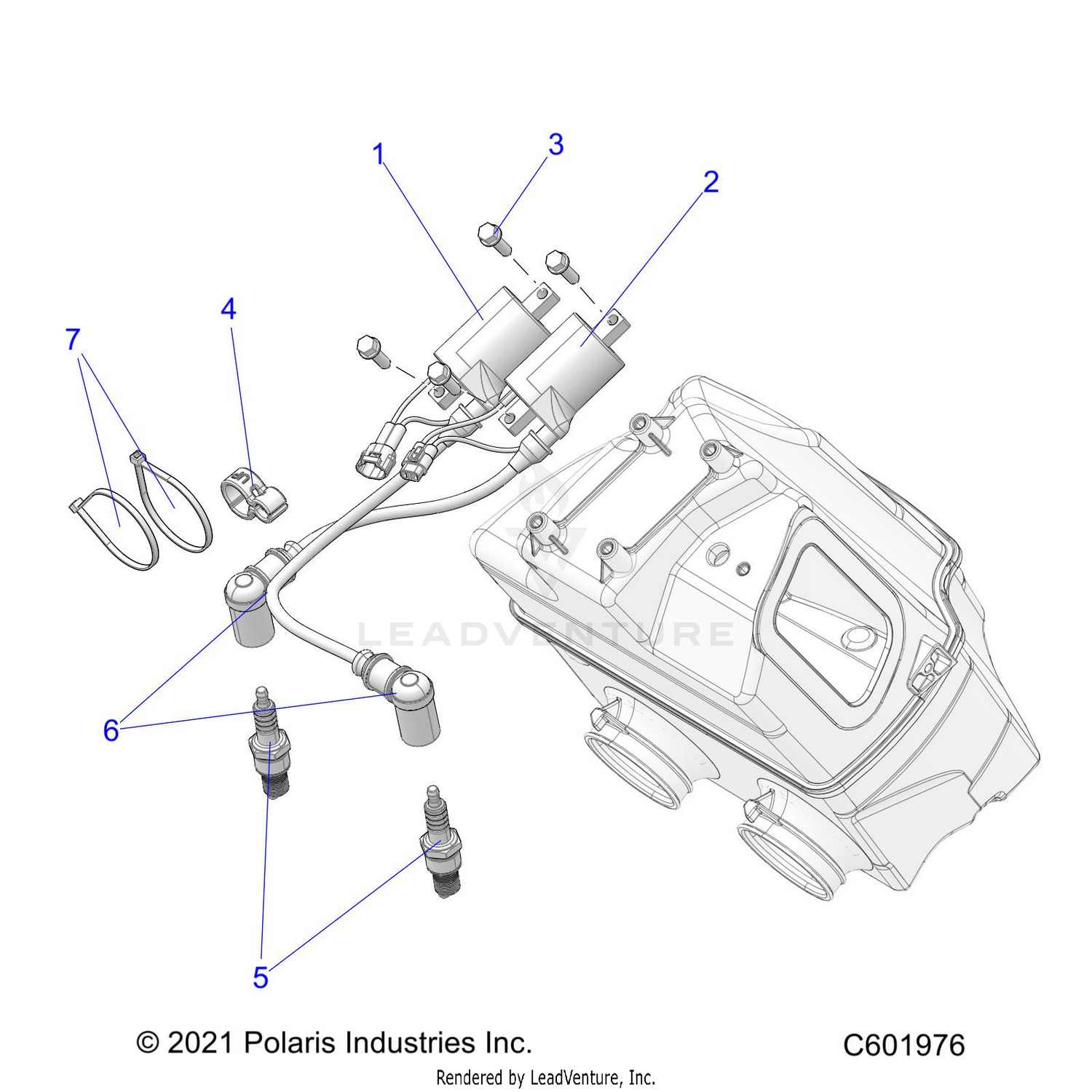ELECTRICAL, IGNITION COIL/SPARK PLUGS - S26TLG9BS/BEA (C601976)