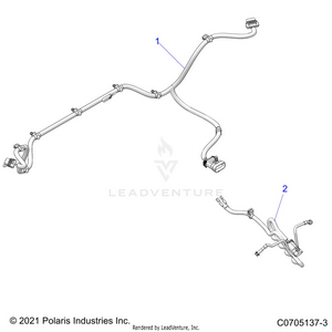 Electrical, Wire Harness, Peripheral - Z21r4e92ag/as/bg/bs (c0705137-3) Schematic