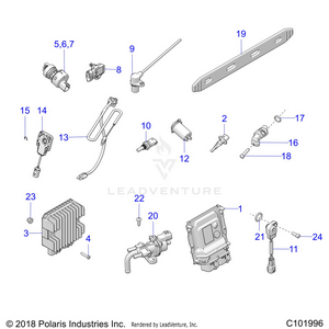 Electrical, Switches, Sensors, Ecu And Control Modules - A20sxz85af/ap/caf/cap (c101996) Schematic