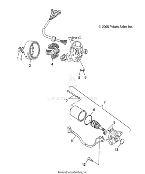 Generator/starting Motor - A06fa09ca/cb/cc (4999202399920239c04) Schematic