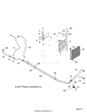 Engine, Cooling System - R18rne57nv (702111) Schematic