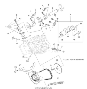 Engine, Valves And Camshaft - A08dn50af/as/aw/az (49atvvalve08sp500) Schematic