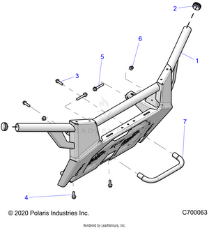 Accessory, Front Bumper - R21rre99a9/ac/ap/aw/b9/bc/bp/bw (c700063) Schematic