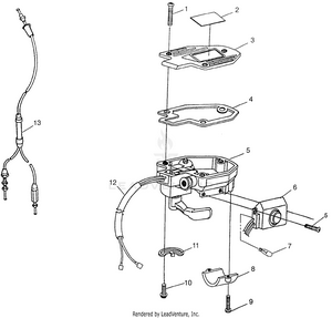 Controls - Throttle Asm./cable  Sportsman 500 W97ch50a (4939993999b009) Schematic