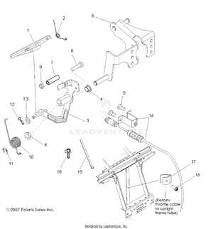 Throttle Pedal - R08vh76ad/ag (49rgrthrottlepedal08vista) Schematic