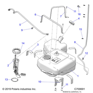 Body, Fuel Tank - R21rre99a9/ac/ap/aw (c700691) Schematic