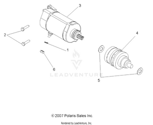Engine, Starting Motor - R08vh76ad/ag (49atvstarter08vista) Schematic
