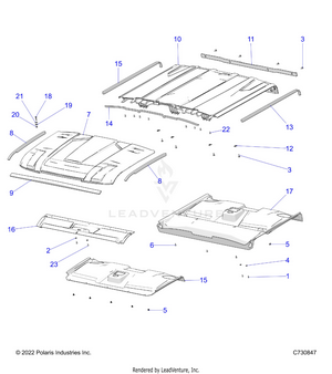 Body, Roof - R24rsu99aj/ak/az/a9/bj/bk/bz/b9 (c730847) Schematic