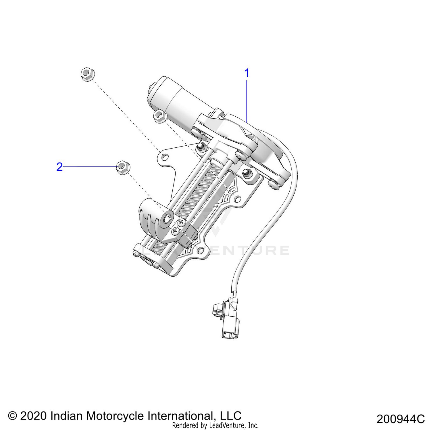 ELECTRICAL, MOTOR, WINDSHIELD - N22TCBAA ALL OPTIONS (200944C)