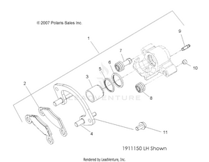 Brakes, Front Caliper - A12tn55aa/az (49atvbrakefrt09q60) Schematic